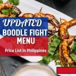 BOODLE FIGHT MENU PHILIPPINES