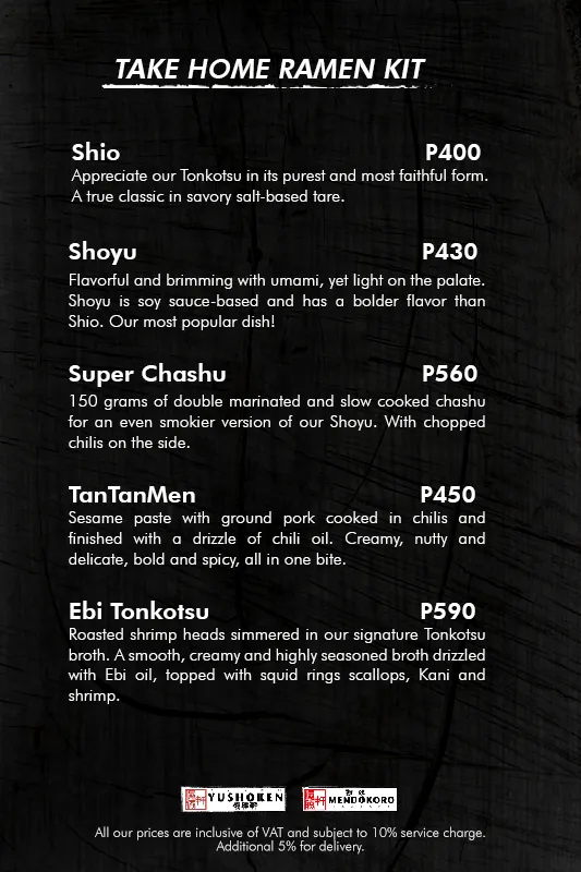 MENDOKRO RAMENBA MAZE SOBA PRICES